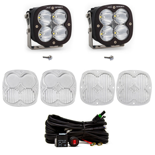 Baja Designs Ford Bronco XL Sport A-Pillar Light Kit