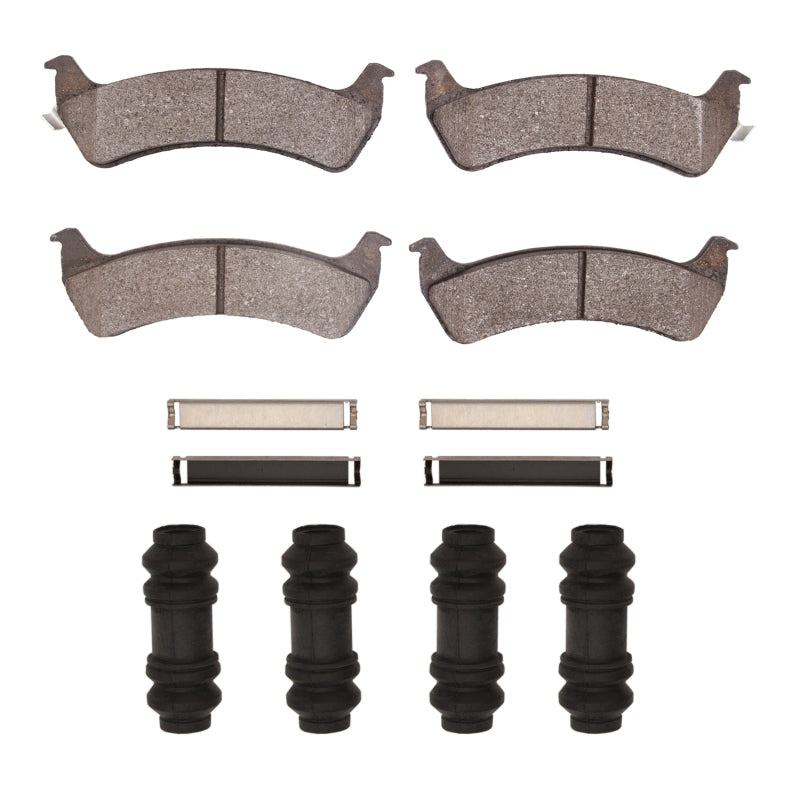 R1 93-05 Ford Explorer Sport Trac Rear Semi Met Pads & Hardware Kit