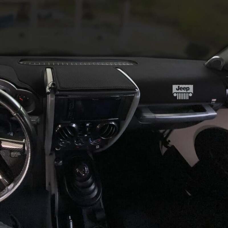 Covercraft 11-21 Jeep Grand Cherokee w/Speaker Limited Edition Custom Dash Cover w Jeep Grill Logo