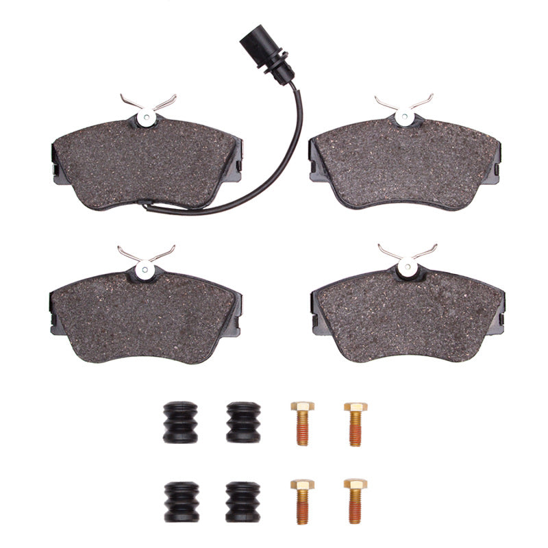 R1 00-00 Volkswagen EuroVan Front Semi Met Pads & Hardware Kit