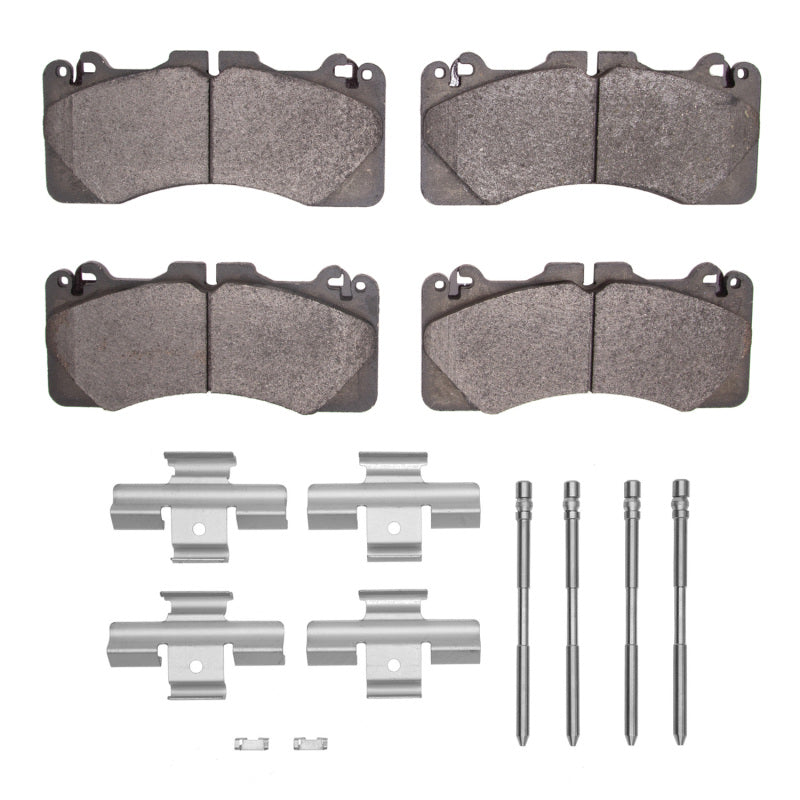 R1 10-25 Lexus LS460 Front Semi Met Pads & Hardware Kit