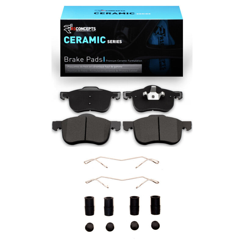 R1 99-09 Volvo V70 Front Ceramic Pads & Hardware Kit