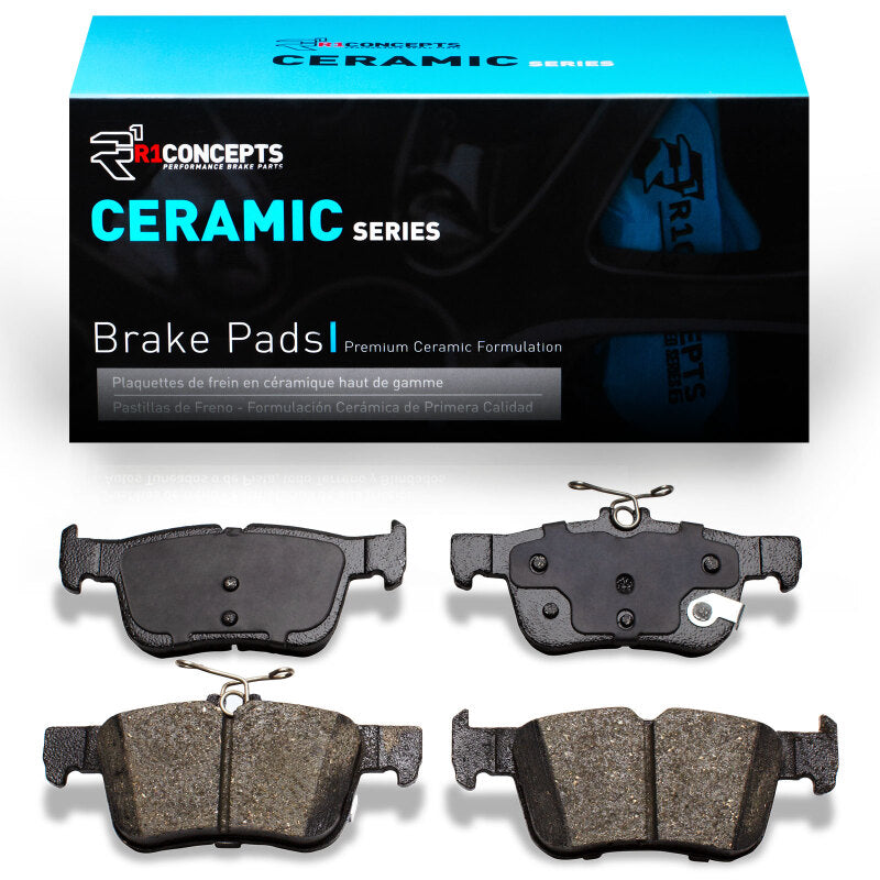 R1 13-24 Ford Edge Rear R1 Ceramic Brake Pads