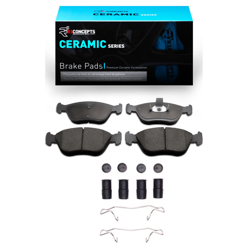 R1 93-04 Volvo C70 Front Ceramic Pads & Hardware Kit