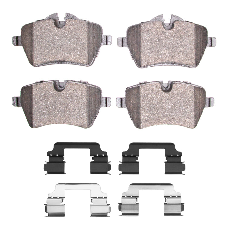R1 11-16 Mini Cooper Paceman Front Ceramic Pads & Hardware Kit