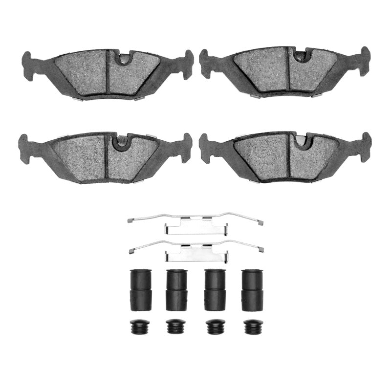 R1 81-91 BMW 325 Rear Semi Met Pads & Hardware Kit