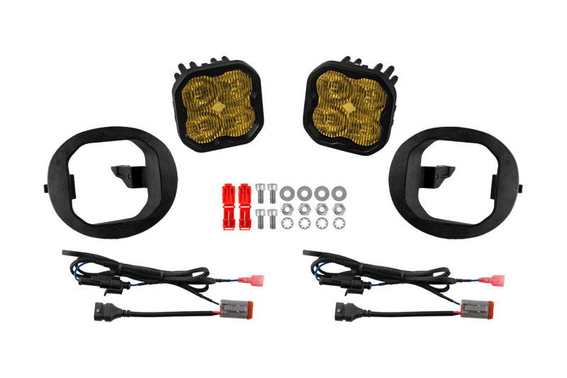 Diode Dynamics 06-09 Toyota 4Runner SS3 Type TR SAE Fog Light Kit - ABL Yellow