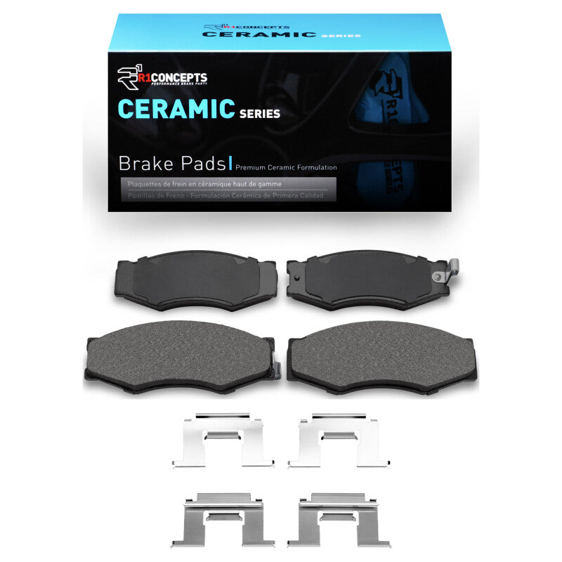 R1 1982-1997 Infiniti M30 Front R1 Semi Met Pads & Hardware Kit