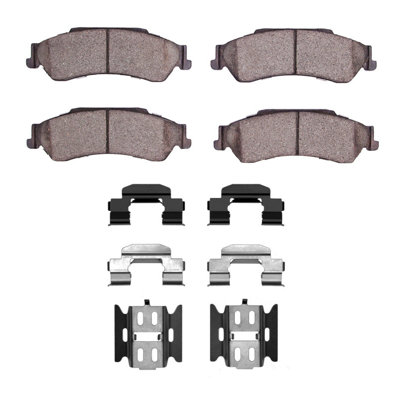 R1 97-05 Chevrolet Blazer Rear Ceramic Brake Pads & Hardware Kit