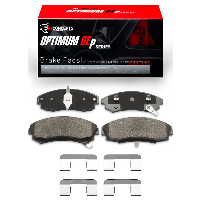 R1 86-92 Buick Riviera Front Optimum OE Brake Pads & Hardware Kit