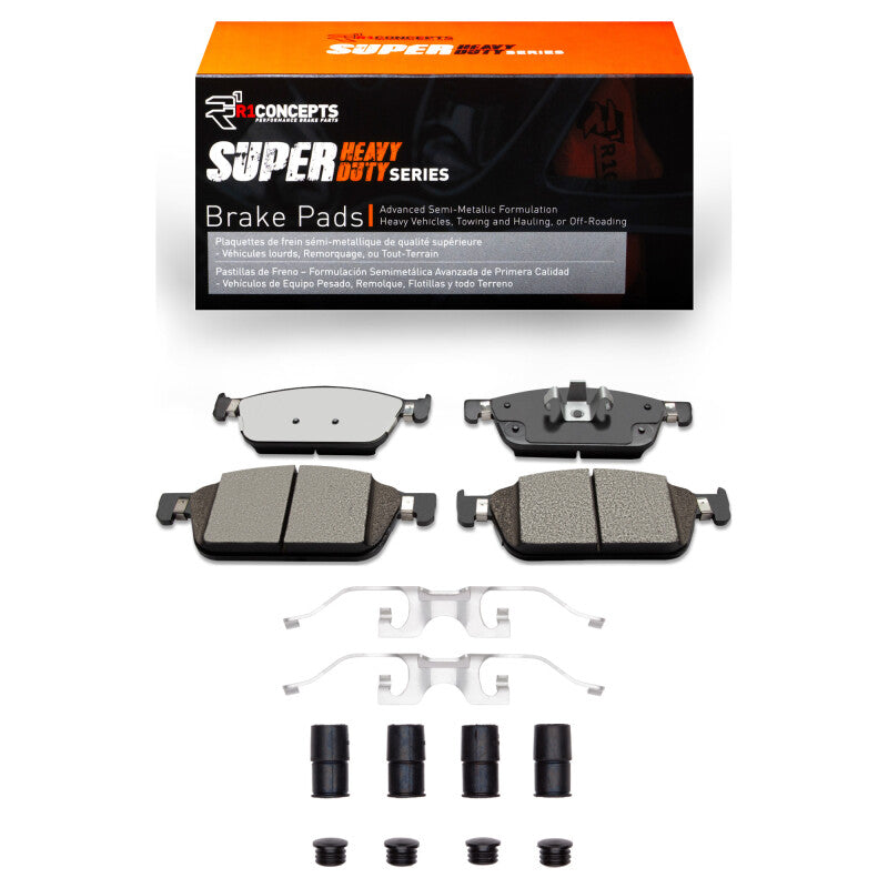 R1 2013-2023 Ford Focus Front R1 Super Duty Pads & Hardware Kit