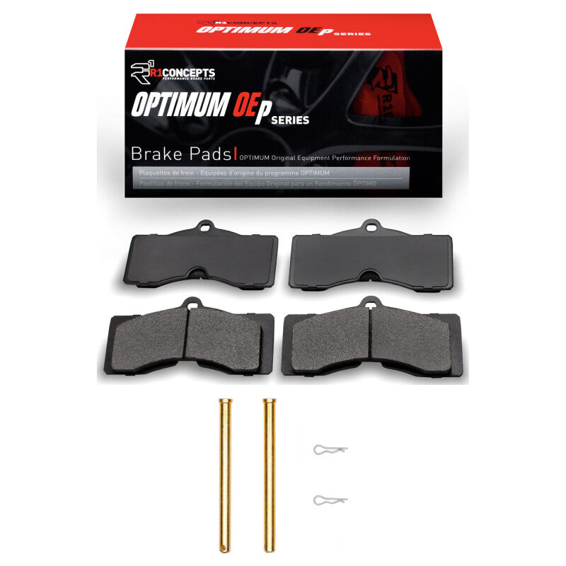 R1 63-82 Chevrolet Corvette Front/Rear Optimum OE Pads & Hardware Kit