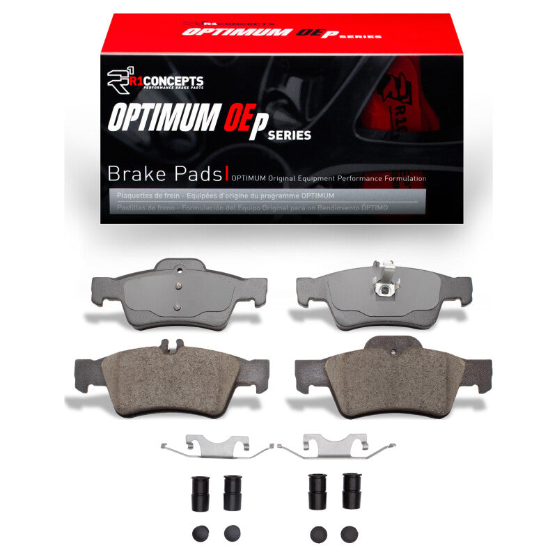 R1 2009-2018 Mercedes-Benz CLS400 Rear R1 Optimum OE Pads & Hardware Kit