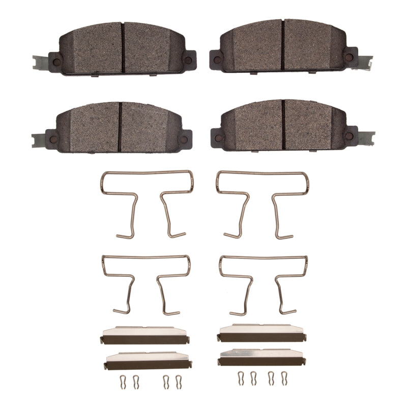 R1 76-80 Chevrolet Luv Front Semi Met Pads & Hardware Kit