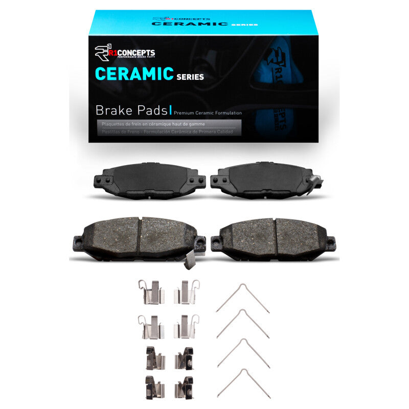 R1 1992-2000 Lexus GS300 Rear R1 Ceramic Pads & Hardware Kit
