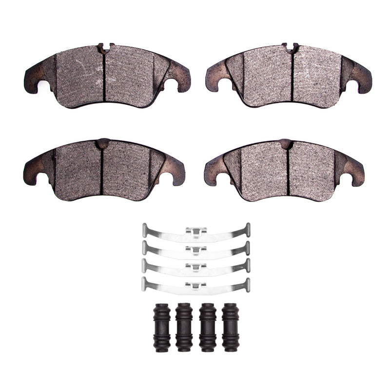R1 08-17 Audi A4 Allroad Front Semi Met Pads & Hardware Kit