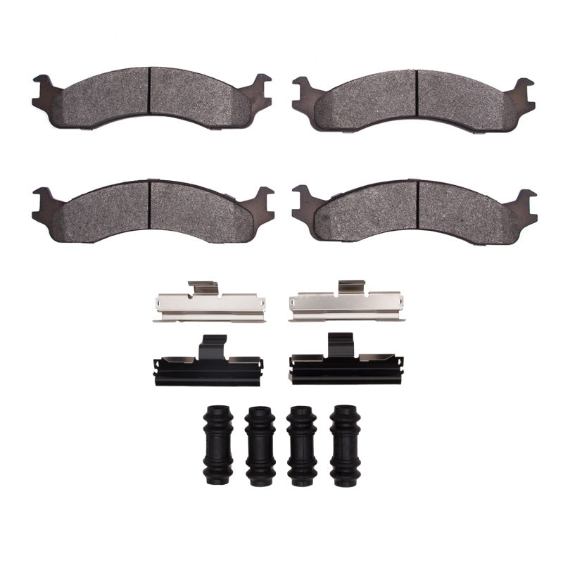 R1 98-03 Dodge Ram 2500 Van Front Super Duty Pads & Hardware Kit