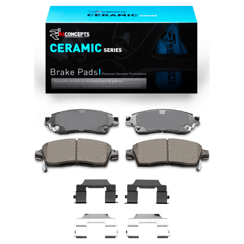 R1 2002-2019 Buick Rainier Rear R1 Ceramic Pads & Hardware Kit