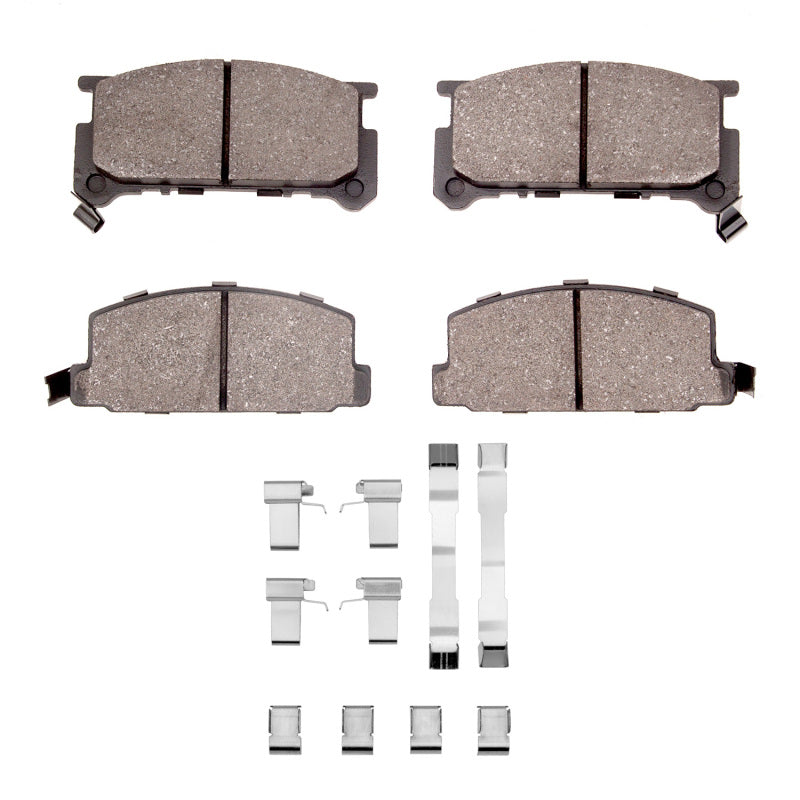R1 80-89 Subaru GLF Front Optimum OE Pads & Hardware Kit
