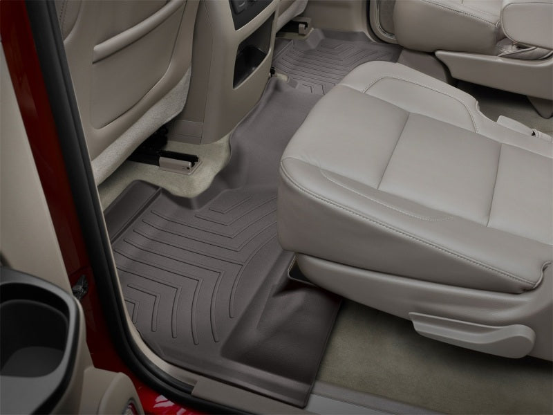 WeatherTech 24-26 Toyota Land Cruiser/Grand Highlander/Lexus GX Rear FloorLiner - Cocoa