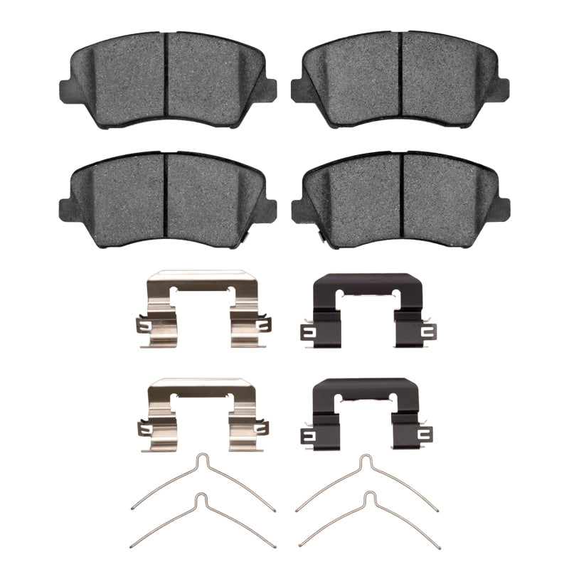 R1 16-21 Hyundai Veloster Front Ceramic Brake Pads & Hardware Kit