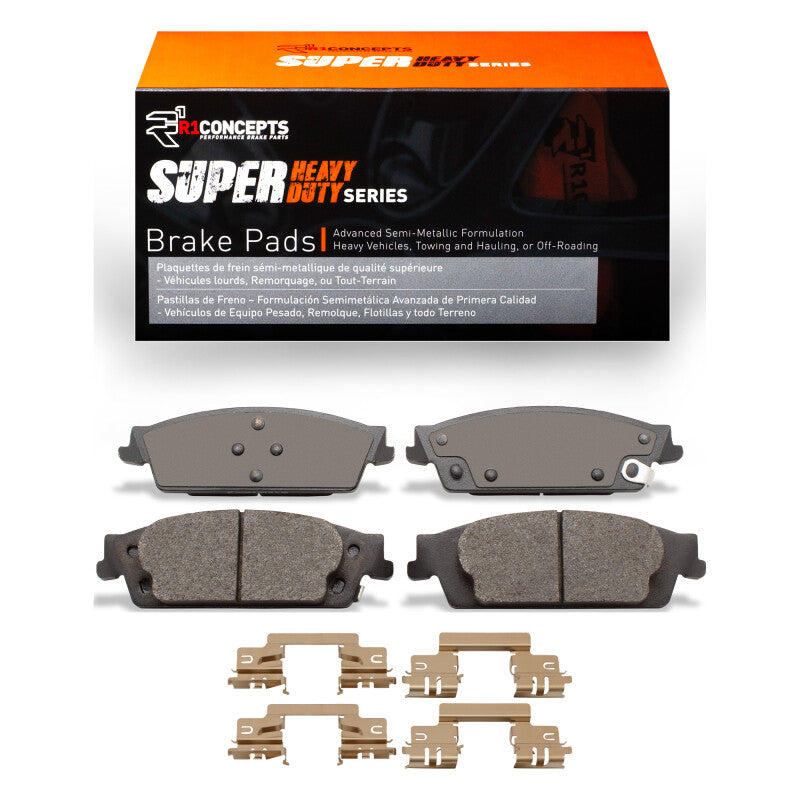 R1 07-20 Cadillac Escalade ESV Rear Super Duty Pads & Hardware Kit