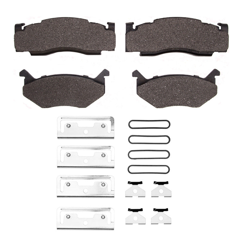 R1 1973-1989 Chrysler LeBaron Front/Rear R1 Optimum OE Pads & Hardware Kit
