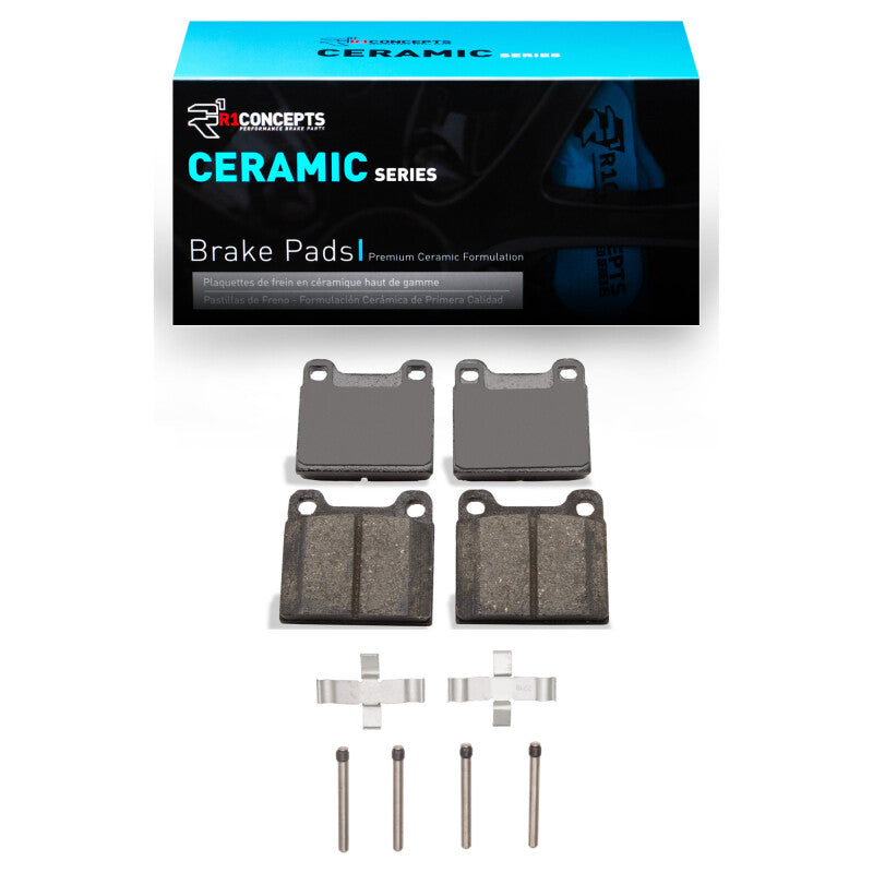 R1 64-74 Alfa Romeo Giulia Sprint Front/Rear Ceramic Pads & Hardware Kit