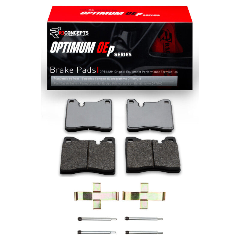 R1 76-76 BMW 530I Front Optimum OE Pads & Hardware Kit