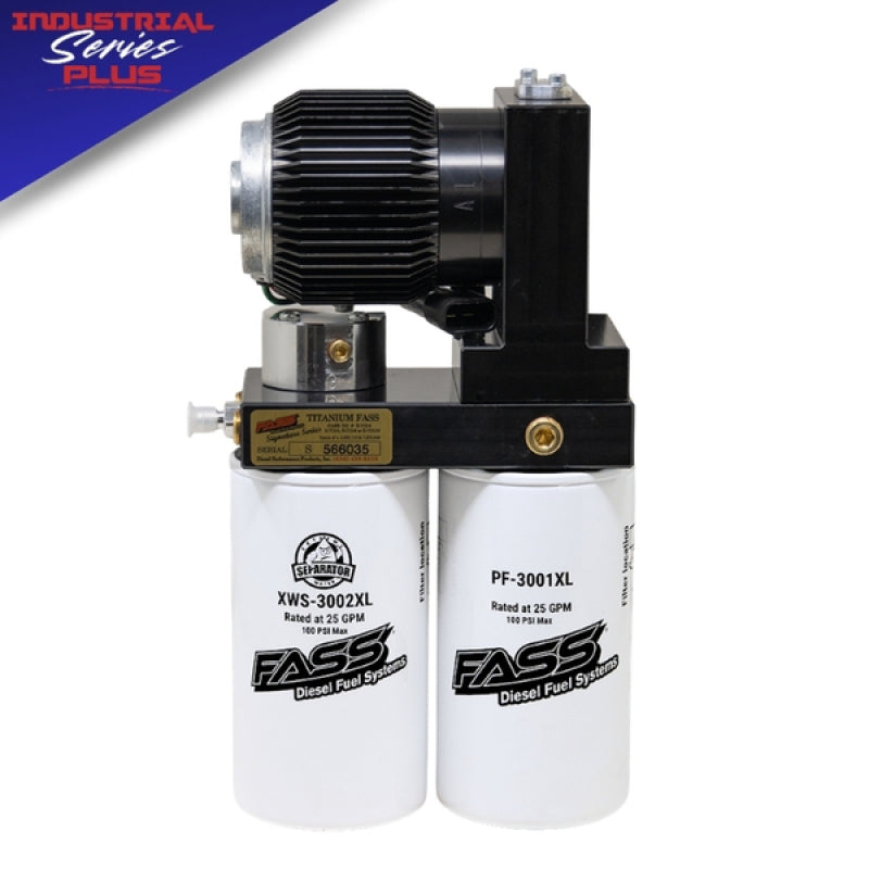 FASS Class 8 250gph/16-18psi Industrial Series Plus Fuel Air Separation System INDP 250G