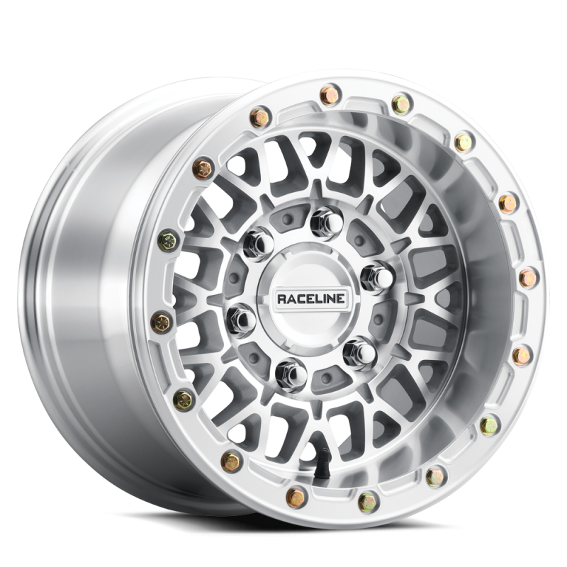 Raceline A15 Omega 15x10in / 4x156 BP / 10mm Offset / 132.5mm Bore - Machined
