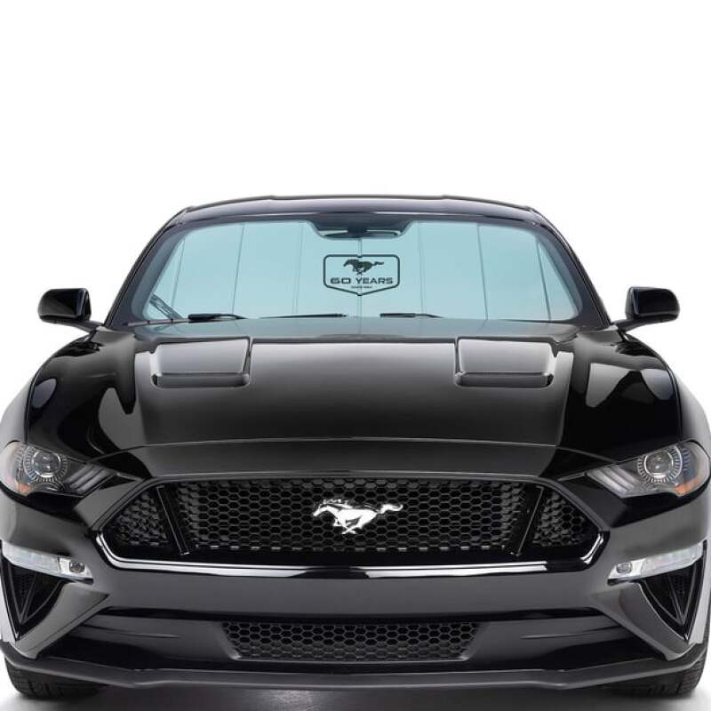 Covercraft 13-14 Ford Mustang Coupe/Convertible UVS100 Sunscreen w Mustang 60 Yr Logo
