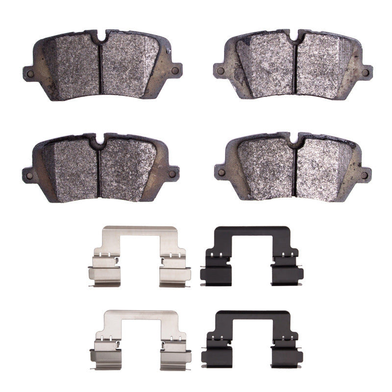 R1 13-25 Land Rover Discovery Rear Semi Met Pads & Hardware Kit