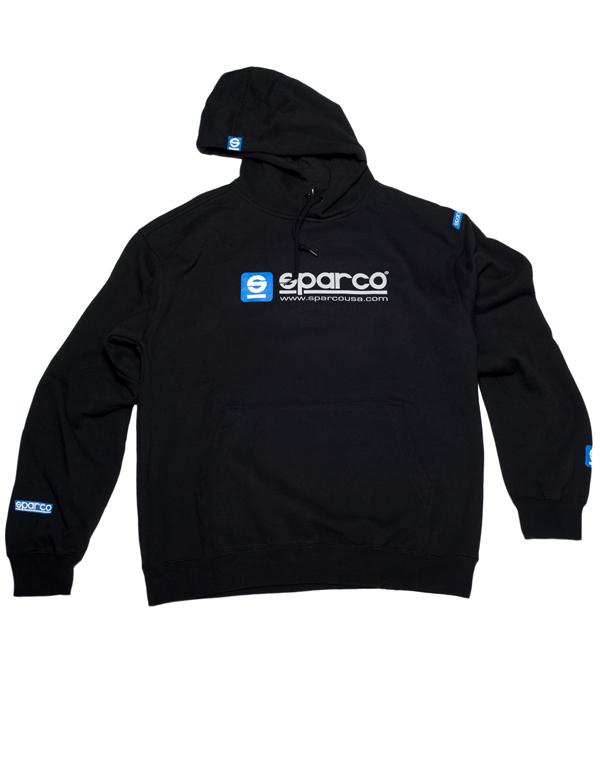 Sparco Sweatshirt Hooded WWW Red LRG