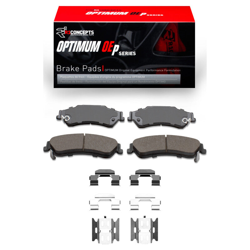 R1 97-05 Chevrolet S10 Rear Optimum OE Pads & Hardware Kit