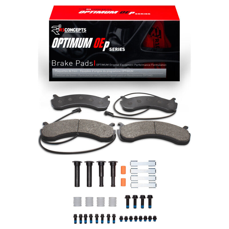 R1 20-25 Coachmen Encore Front Optimum OE Pads & Hardware Kit