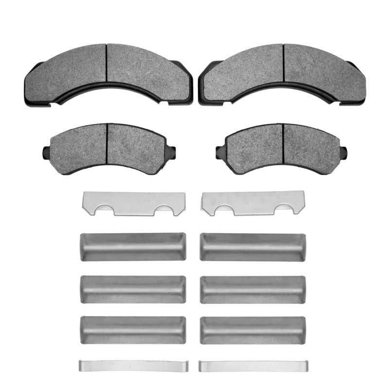 R1 97-99 Chevrolet P30 Front/Rear Super Duty Pads & Hardware Kit