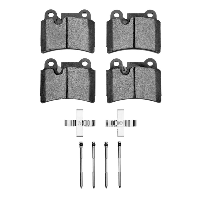 R1 07-09 Volkswagen Touareg Rear Semi Met Pads & Hardware Kit