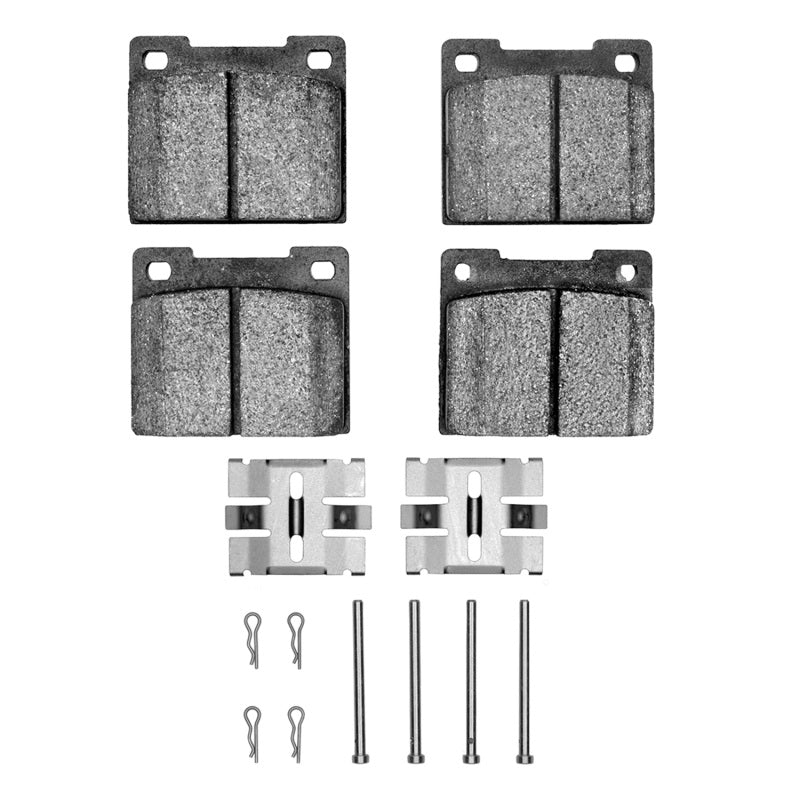 R1 67-87 Volvo 242 Rear Optimum OE Pads & Hardware Kit
