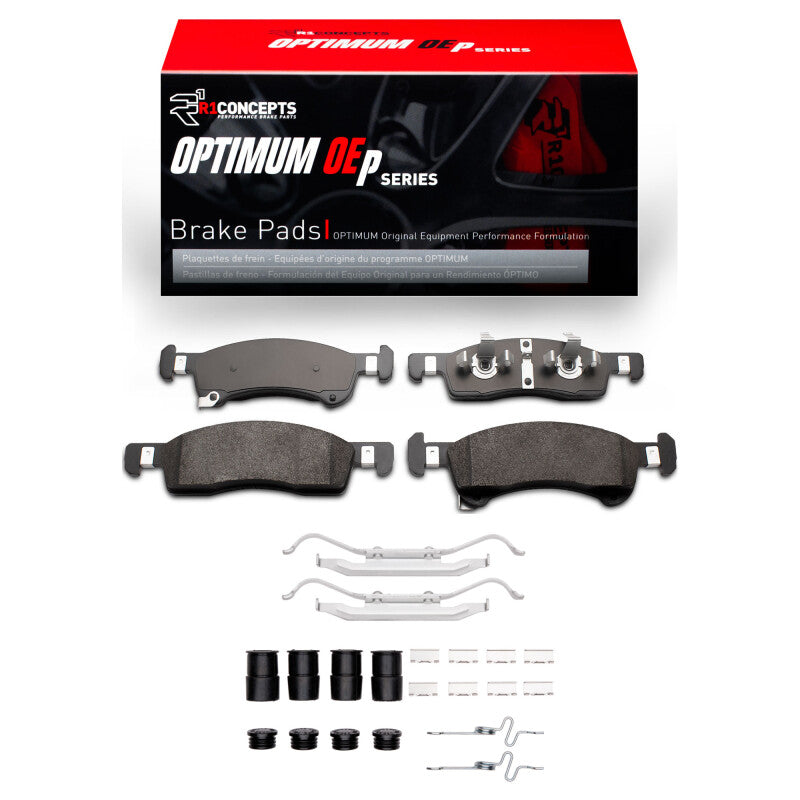 R1 02-06 Ford Expedition Front Optimum OE Pads & Hardware Kit