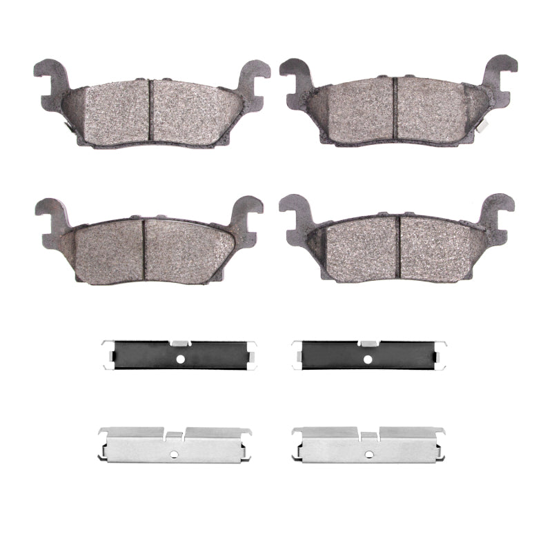 R1 06-10 Hummer H3 Rear Ceramic Pads & Hardware Kit