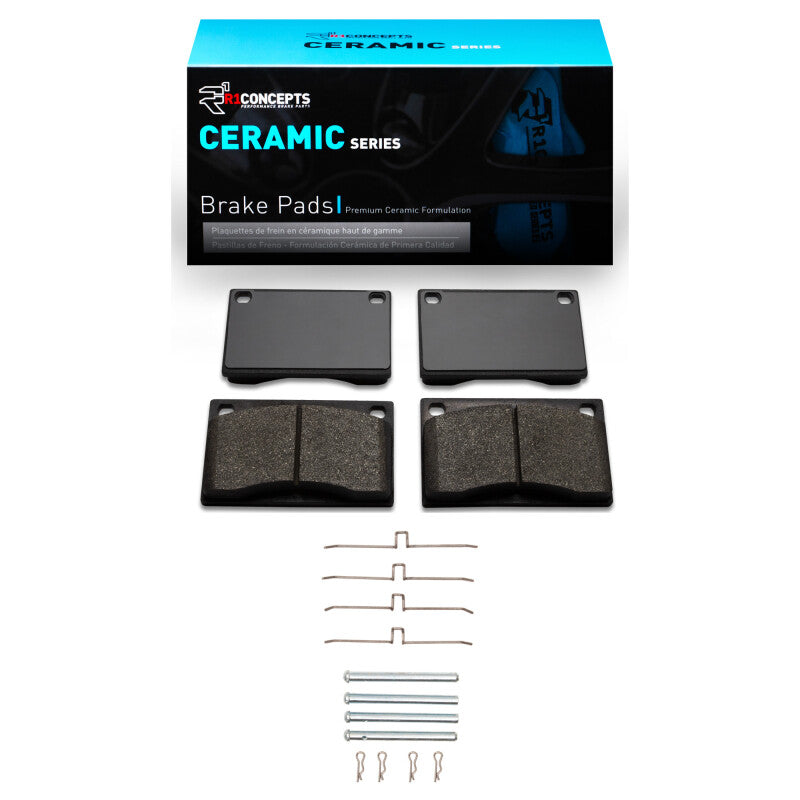R1 1967-1987 Volvo 244 Front R1 Ceramic Pads & Hardware Kit