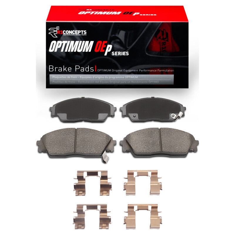 R1 1988-1991 Honda CRX Front R1 Optimum OE Pads & Hardware Kit