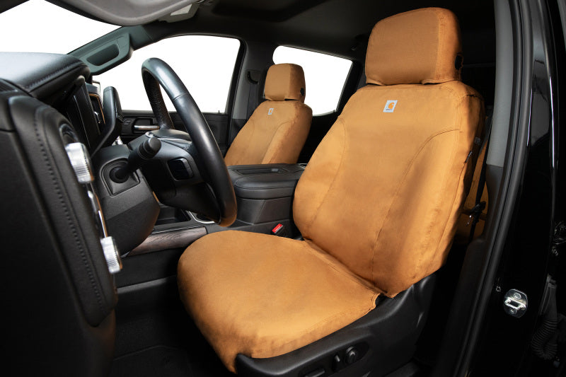 Covercraft 18-25 Jeep Wrangler JL Carhartt SeatSaver Custom Seat Cover - Brown