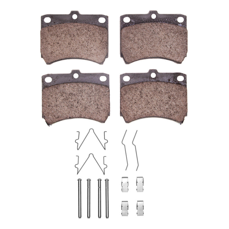 R1 1988-1993 Ford Festiva Front R1 Semi Met Pads & Hardware Kit