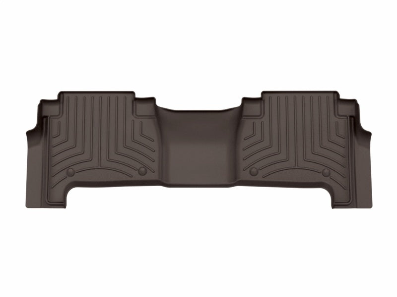 WeatherTech 19-24 Infiniti QX80 2nd Row Rear FloorLiner HP - Cocoa