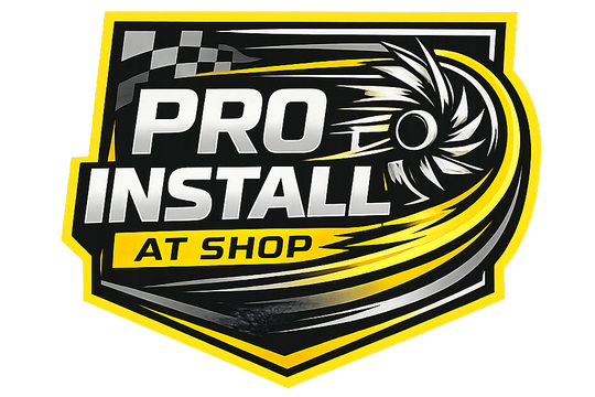 Professional Installation at Shop