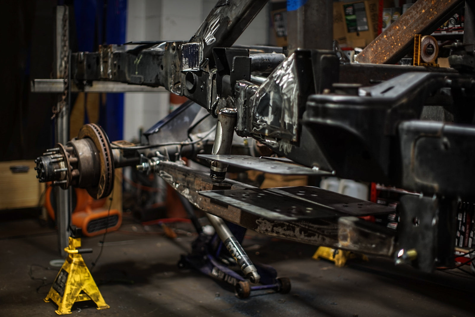 Rear Suspension Fabrication Underway