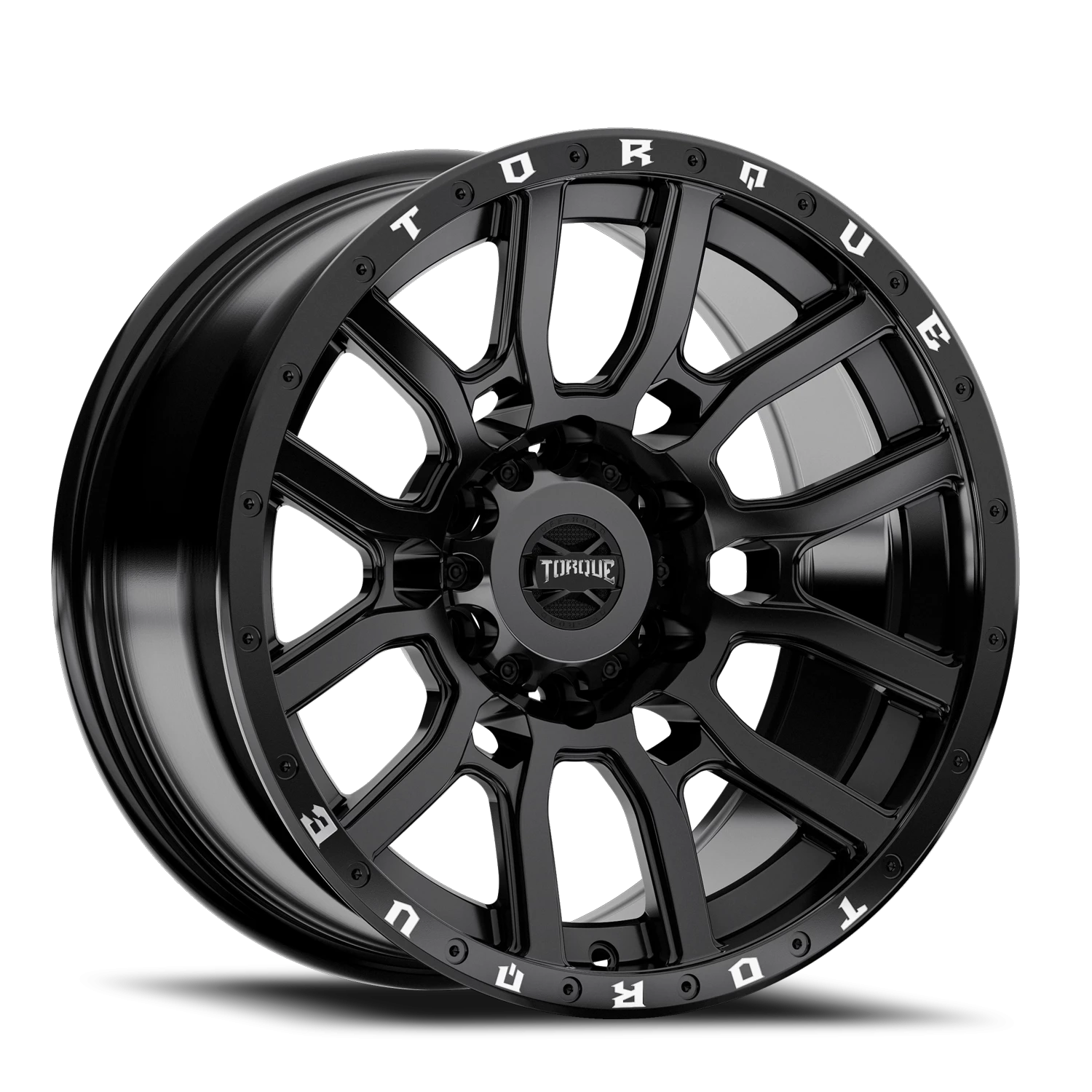 17x8.5 Torque TW301AF Forged Baja Canyon Satin Black 6x139.7 et-12 BS 4.25 CB 106.1 Conical Seat Square