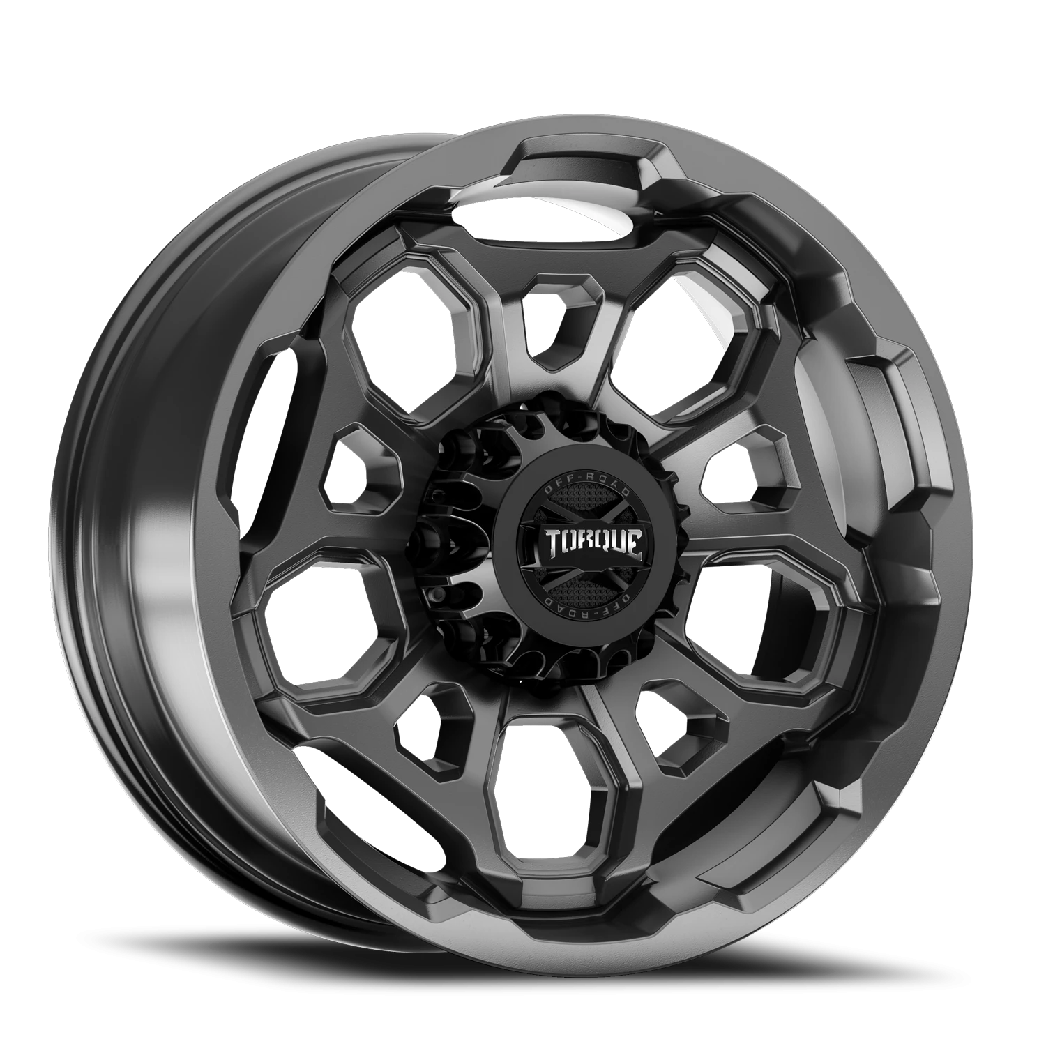 20x9 Torque TW404C Overdrive Satin Black 8x165.1 et00 BS 4.97 CB 121.5 Conical Seat Square